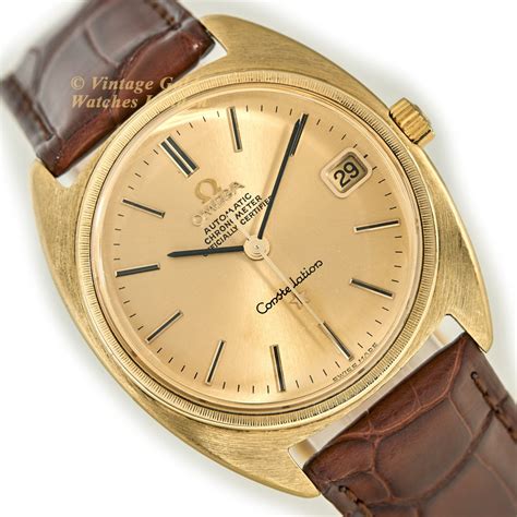 omega constellation gold price|omega constellation vintage watch prices.